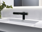 Preview: 2-in-1 Händetrockner CleanStream - Wash+Dry, Edelstahl -schwarz-